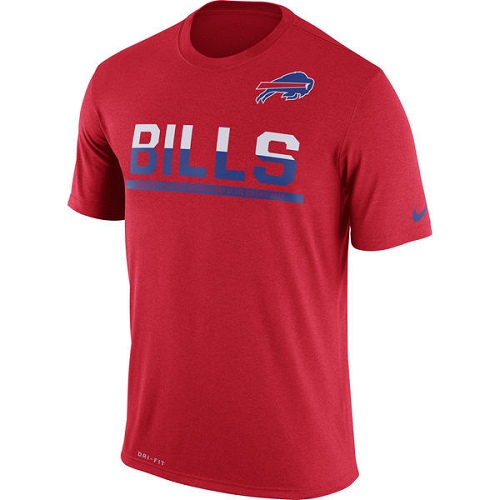 NFL Men's Buffalo Bills Nike Red Team Practice Legend Performance T-Shirt